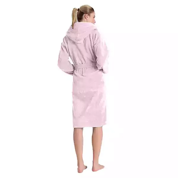 Cannon Plain Unisex Bathrobe (1 Piece) - 100% Cotton - M - Rose product thumbnail 2