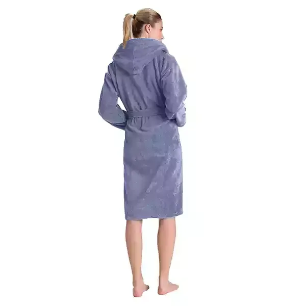 Cannon Plain Unisex Bathrobe (1 Piece) - 100% Cotton - 4XL - Sapphire product thumbnail 3