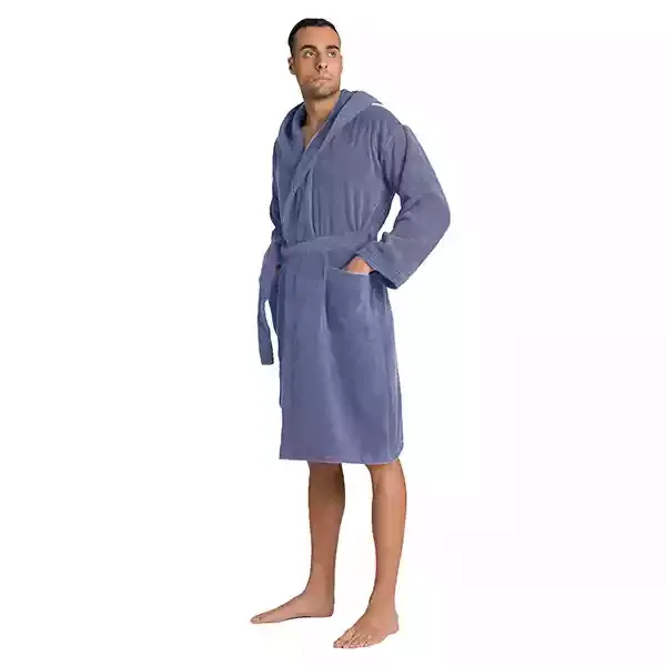 Cannon Plain Unisex Bathrobe (1 Piece) - 100% Cotton - 4XL - Sapphire product thumbnail 4