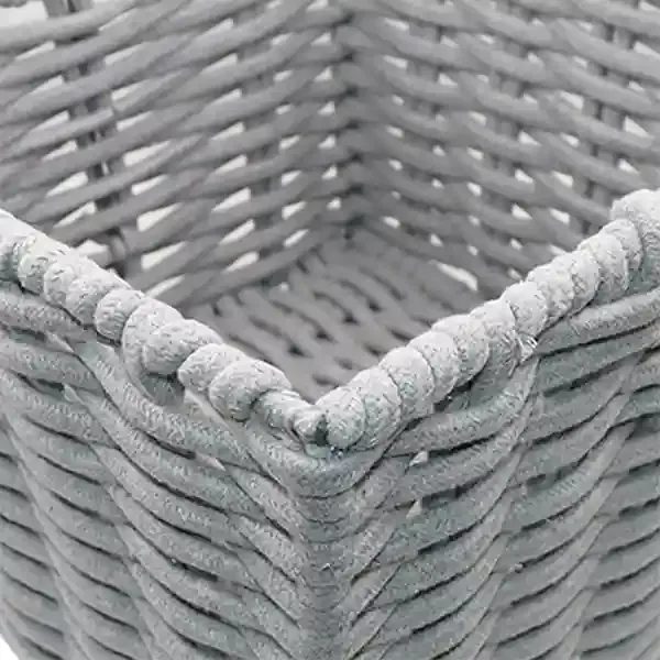 Weva Taylor Cotton Storage Basket - Grey product thumbnail 3