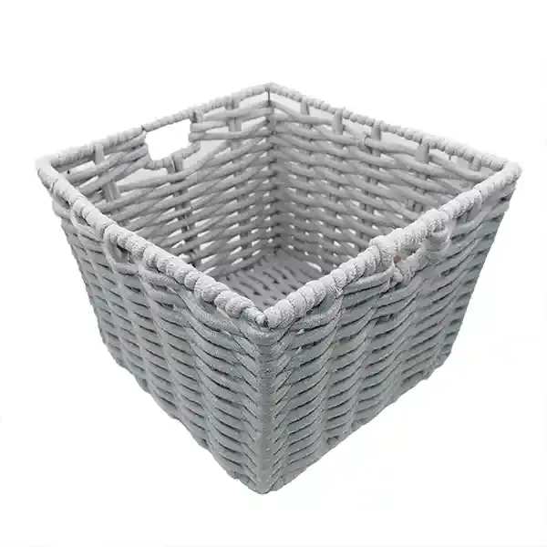 Weva Taylor Cotton Storage Basket - Grey product thumbnail 4