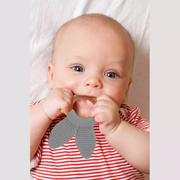 Babyjem Teether Amigurumi - Grey product thumbnail 3