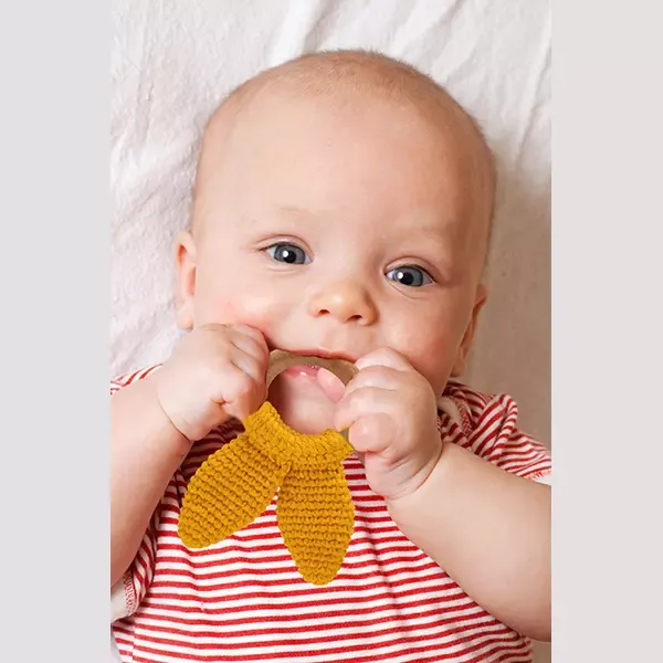 Babyjem Teether Amigurumi - Yellow product thumbnail 3