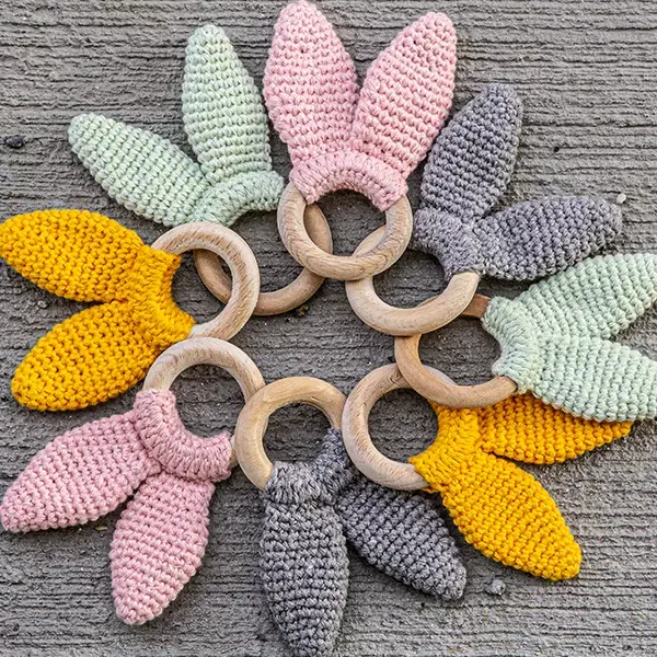 Babyjem Teether Amigurumi - Yellow product thumbnail 7