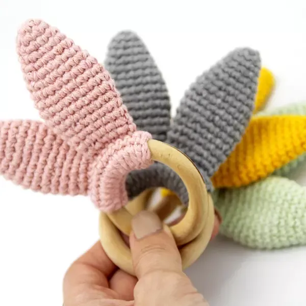 Babyjem Teether Amigurumi - Yellow product thumbnail 4