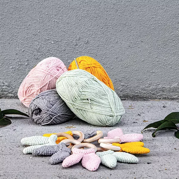 Babyjem Teether Amigurumi - Yellow product thumbnail 5