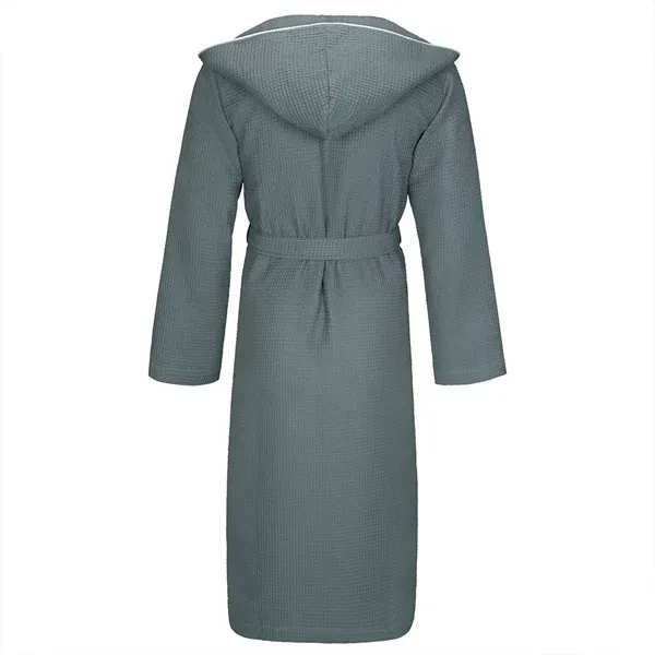 Bugatti Tizian Men's Bathrobe - 100% Cotton - XL - Grey Flannel product thumbnail 2