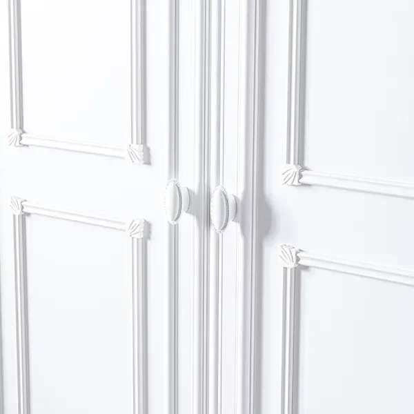 Pierre Cardin Aspendos 3-Door Baby Room Wardrobe - White product thumbnail 6