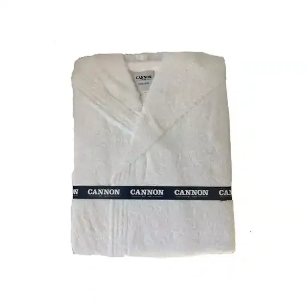 Cannon Dots & Stripes Fitted Sheet Set - Poly Cotton - White (Available in Sizes) product thumbnail 2