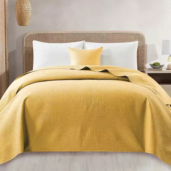 Nova Home Dimension Coverlet - Single & Twin - Yellow product thumbnail 3