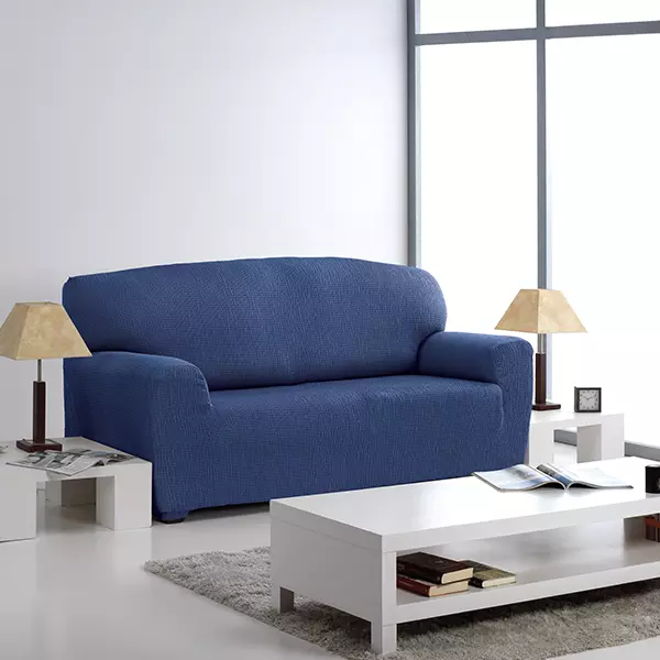 Nueva Textura "Diamante" Sofa Cover - 1 Seat - Blue