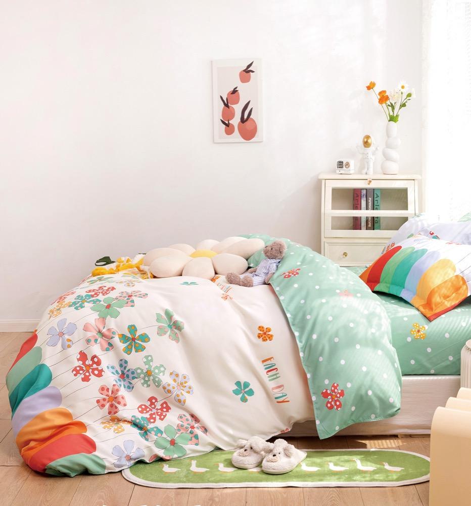 Nova Home Lullaby Printed Duvet Cover - Single & Twin - 4 Pcs