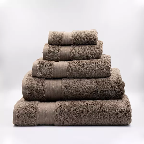 Nova Home "Premium Collection" Towel - 100% Supima Cotton, 33X33 cm - Beige