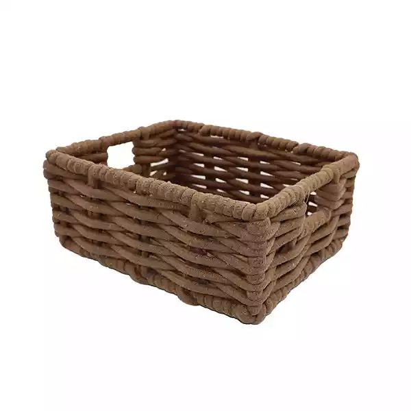 Weva Reader Cotton Storage Basket - Taupe
