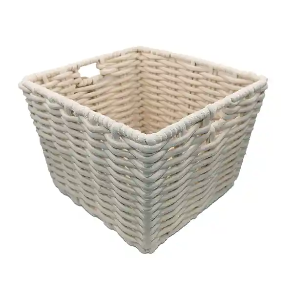 Weva Taylor Cotton Storage Basket - Beige