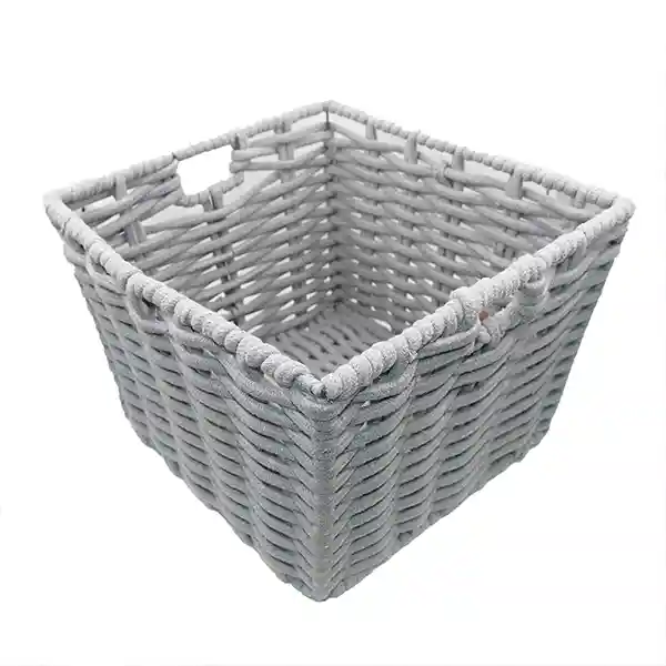 Weva Taylor Cotton Storage Basket - Grey