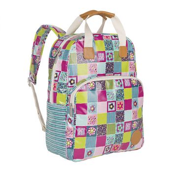 لاسج حقيبة ظهر للغيار "Flower Quilt" - متعددة الألوان