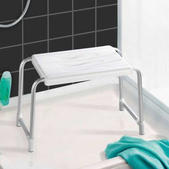 فينكو "Secura" كرسي الاستحمام - ألومنيوم - أبيض