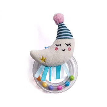 تاف تويز خشخاشة للأطفال "Taffies Mini Moon " - متعددة الألوان