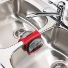 أومبرا-منظم أدوات حوض الأطباق - أحمر